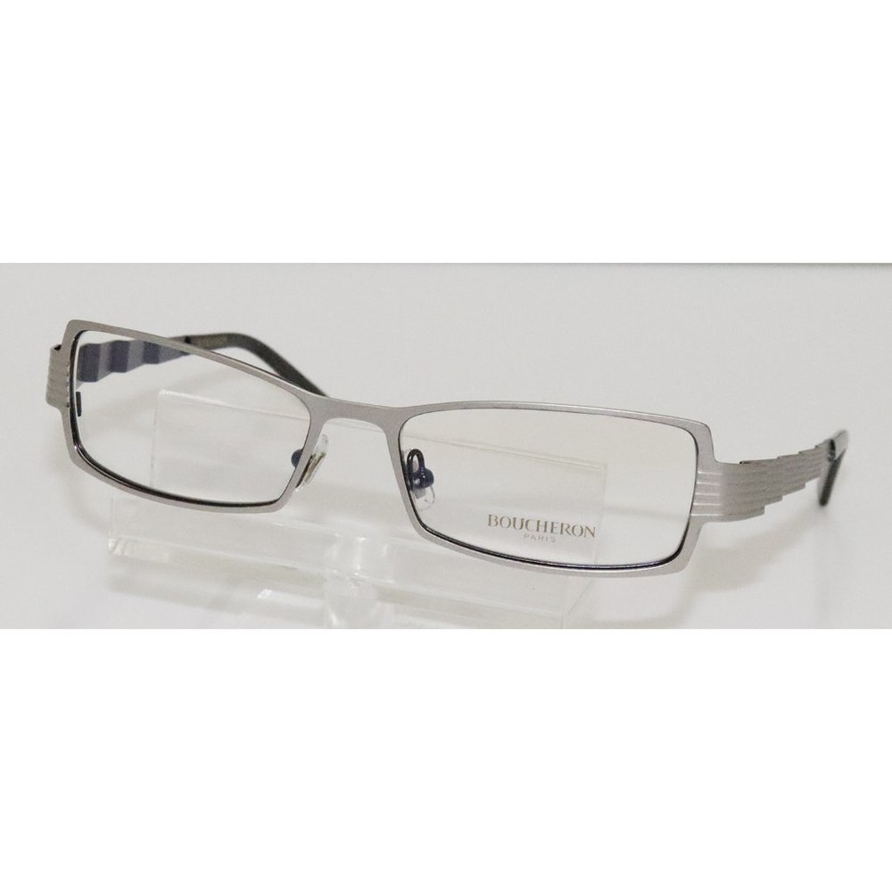 New Boucheron Matte Silver Reading  glasses Eyeglasses